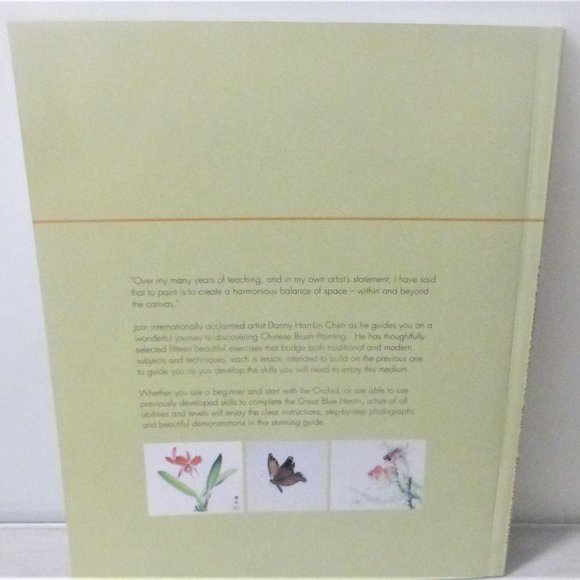 MC2 - 1st Ed. All Introduction To CHINESE BRUSH PAINTING Danny Han-Lin Chen - Picture 7 of 8
